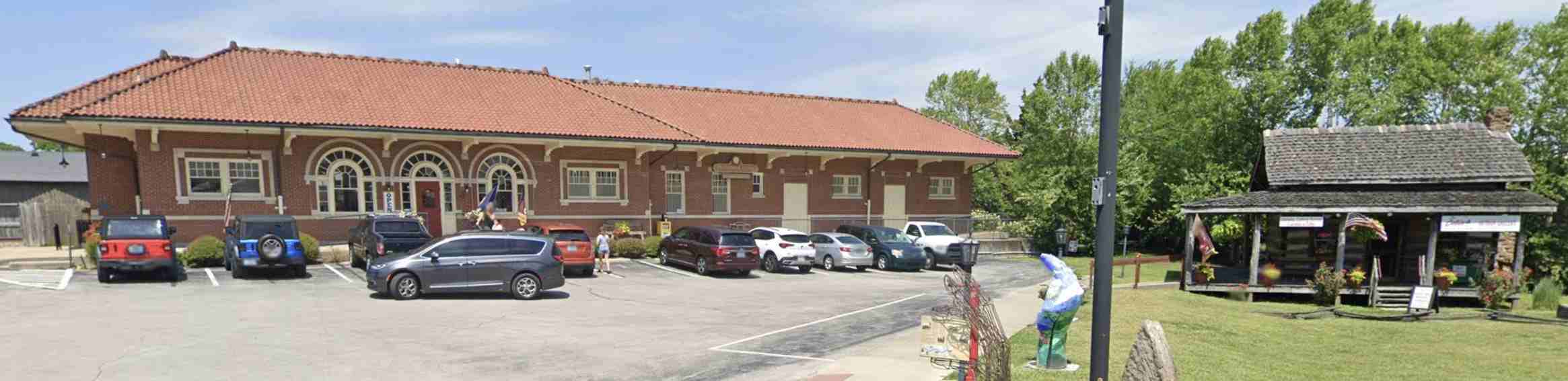 Berea's historic L&N depot.